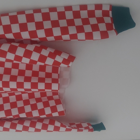 FOREVER 21 Longsleeve Checkered Crop Top - Picture 4 of 7